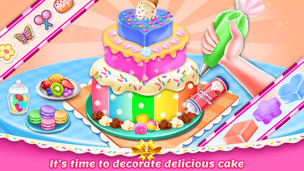 Cake Maker Chef Cooking Games图3