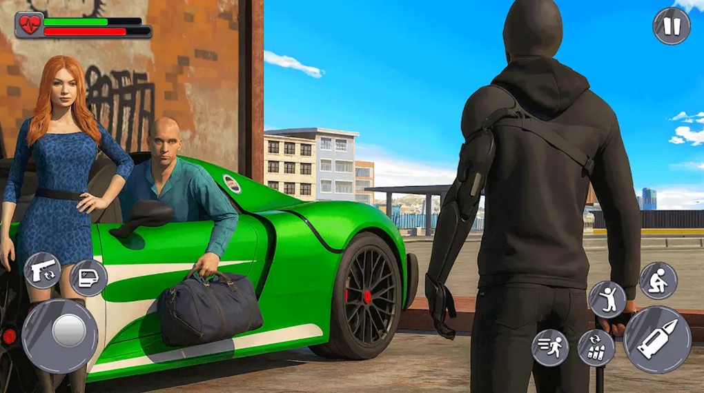 匪徒城市任务（Gangster City Mission）游戏图1