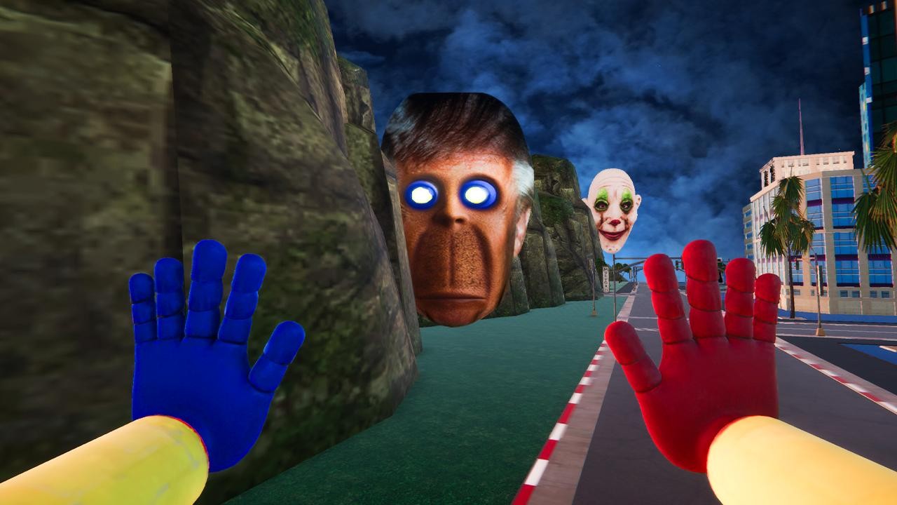 Scary Face Chasing Horror Game游戏图2