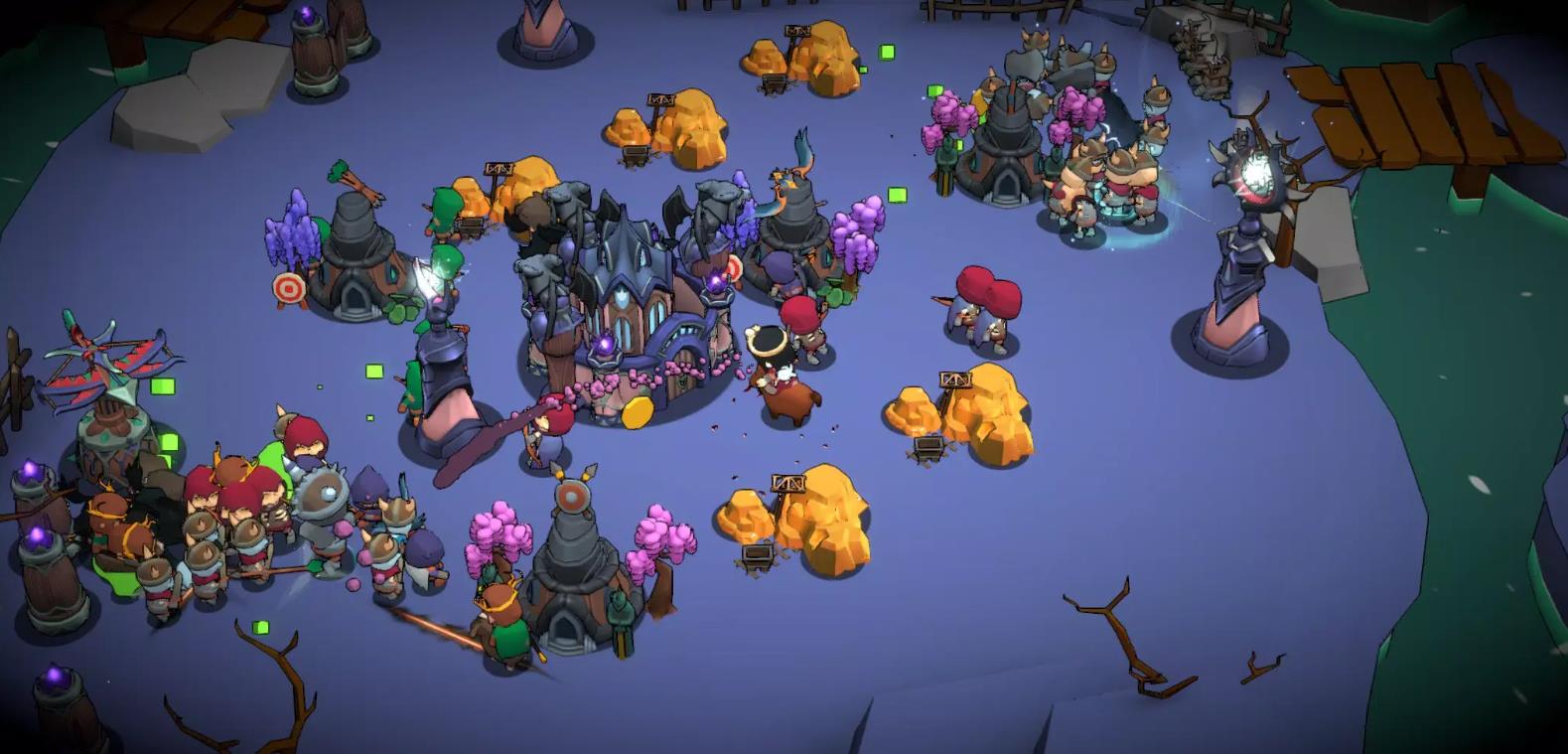 保卫城镇：建设与防御游戏