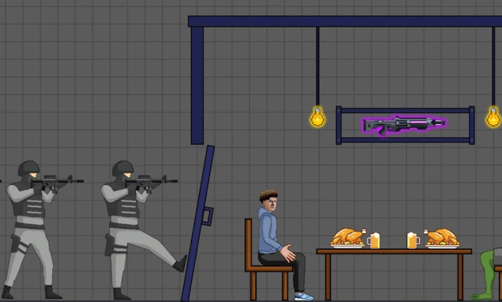 Ragdoll Elite: Meme游戏图2