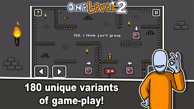 One Level 2: Stickman Jailbreak
