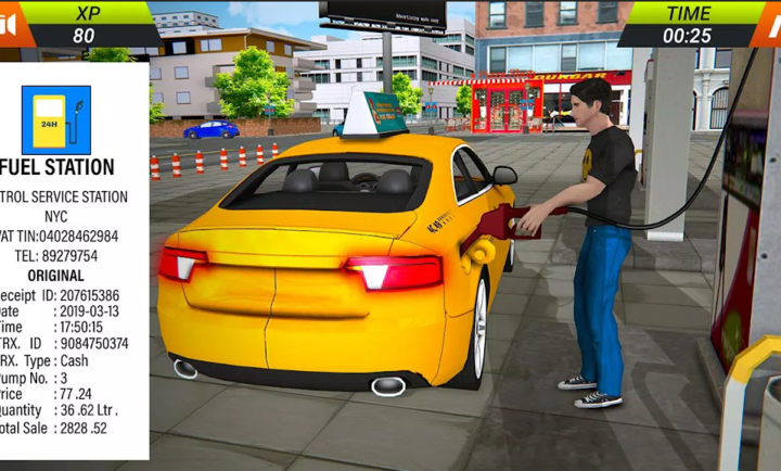 Modern City Grand Taxi: NYC New Driving Games游戏图1