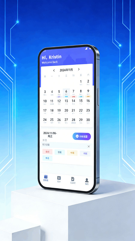 企咚咚工时打卡app图3