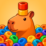Capybara Beads游戏
