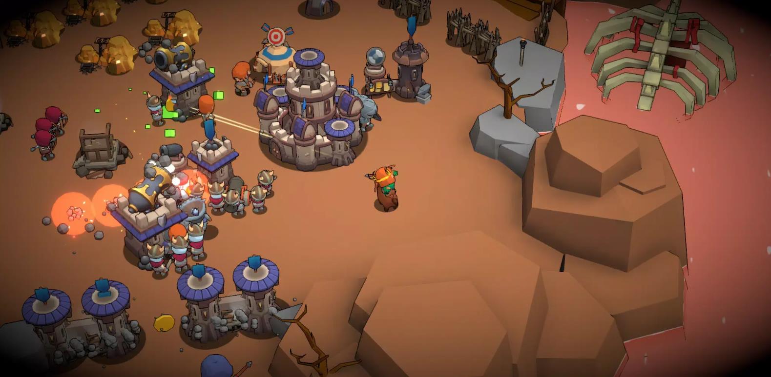 保卫城镇：建设与防御游戏图1