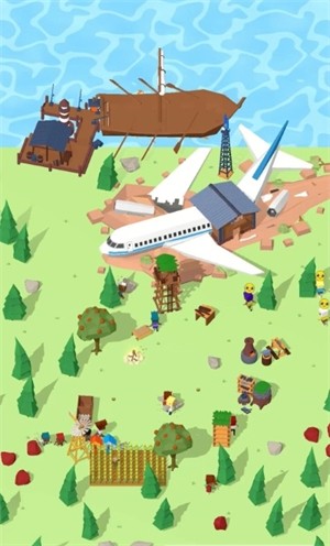 Idle Plane Crash Survival游戏图2