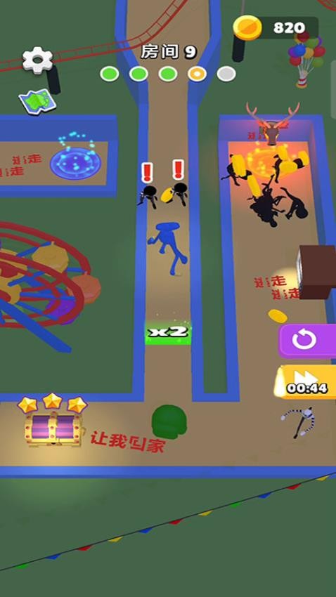 逃离恐怖小屋游戏图2