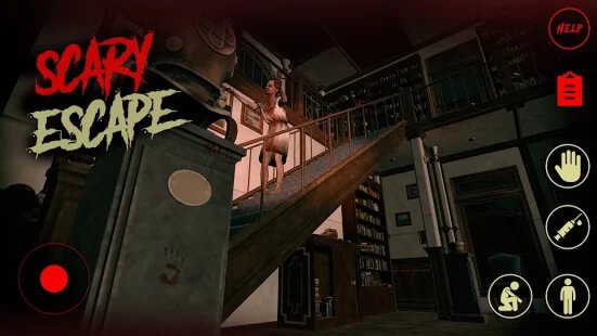 Scary Stranger Hotel Escape Game 3D