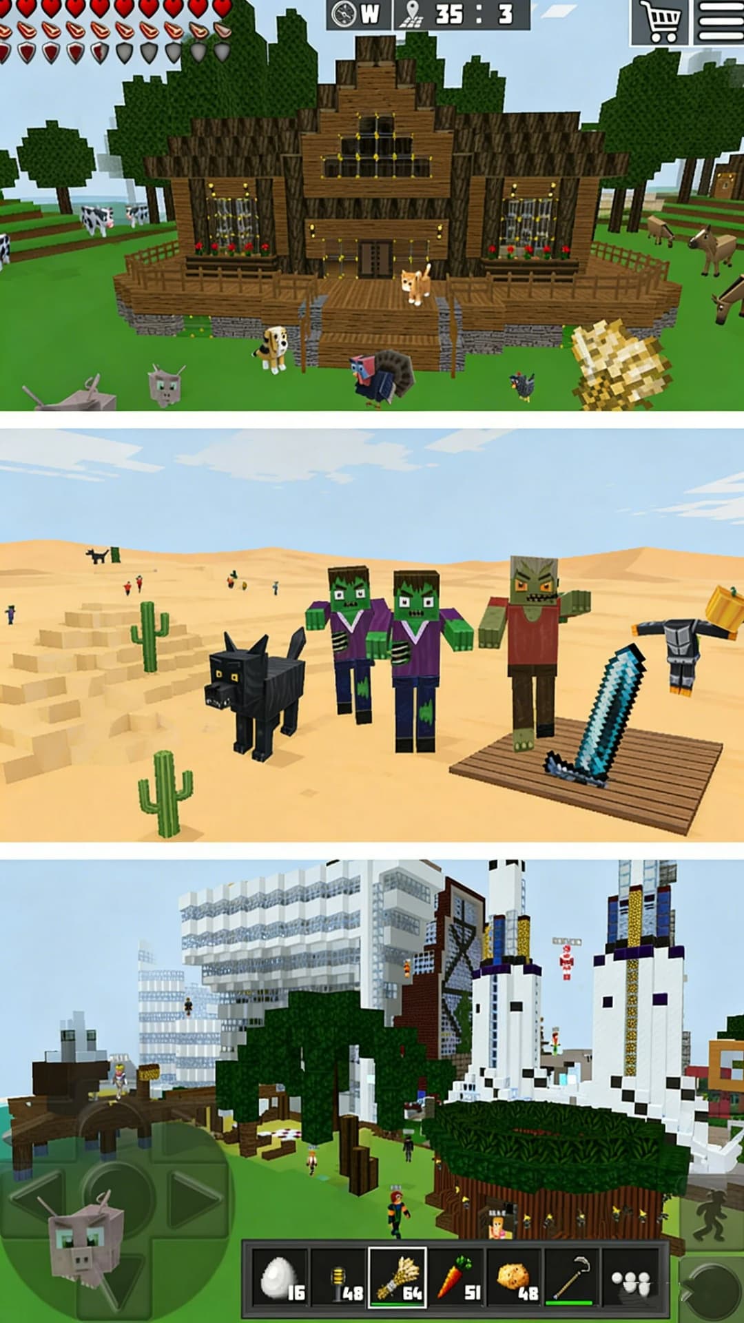 像素建造世界手机版图1