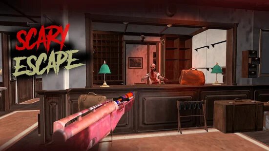 Scary Stranger Hotel Escape Game 3D图1