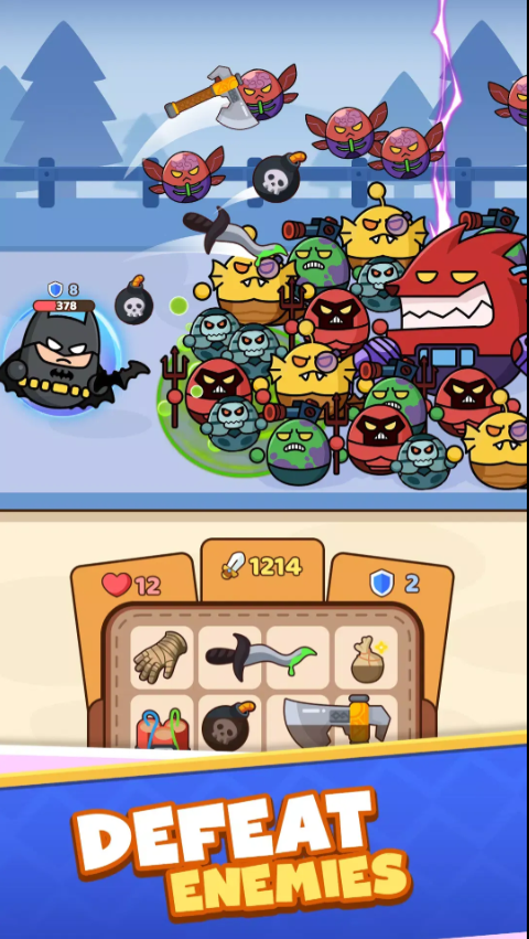 背包RPG：合并与战斗游戏