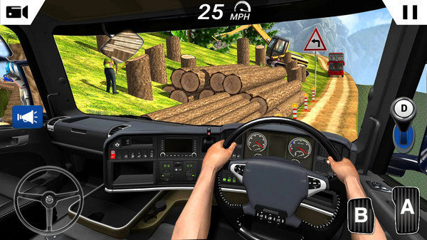 大型油轮车驾驶游戏模拟（Oil Truck Games: Driving Games）图2