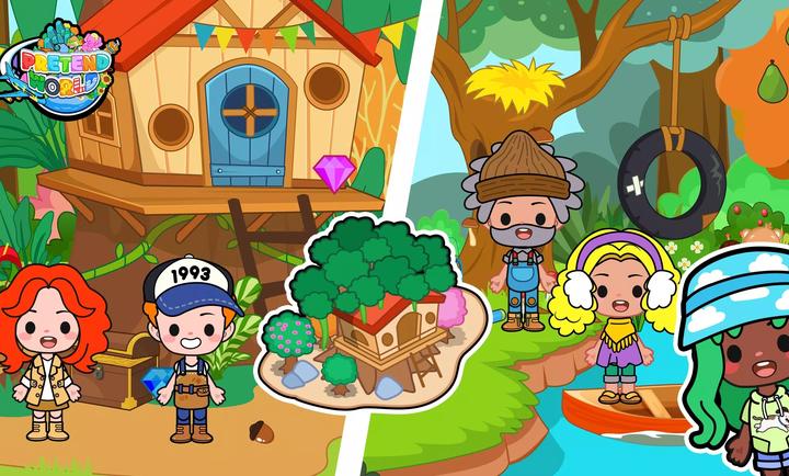 我的假装世界游戏