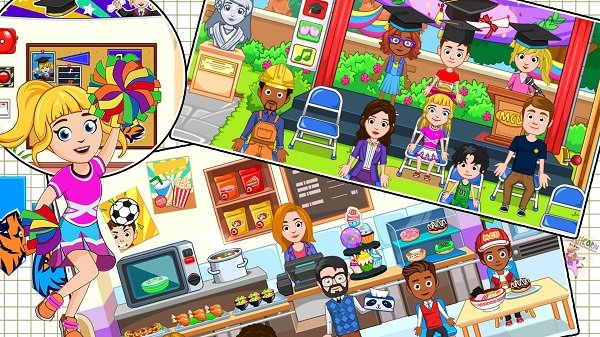 迷你校园小镇游戏图1