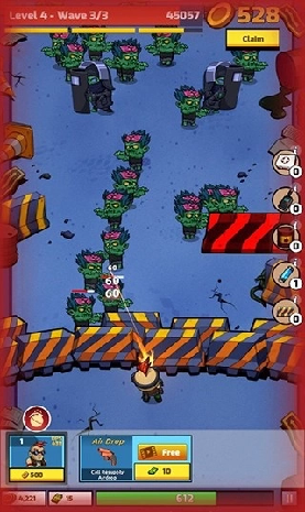 僵尸空闲防御游戏