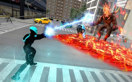 暴风雪超人（Snow Storm Super Human: Flying Ice Superhero War）图1