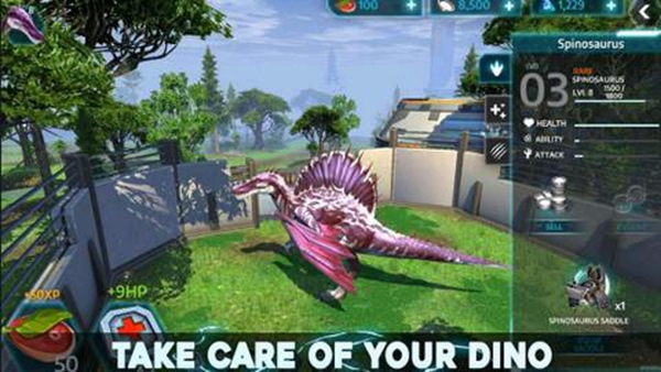 侏罗纪骑乘游戏