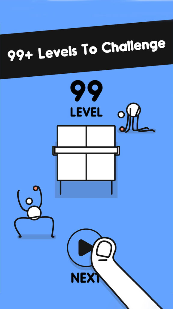 小人乒乓球游戏图1