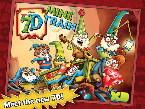 七个小矮人的矿车（7D Mine Train）游戏图2