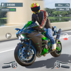 交通摩托车TrafficBike图标